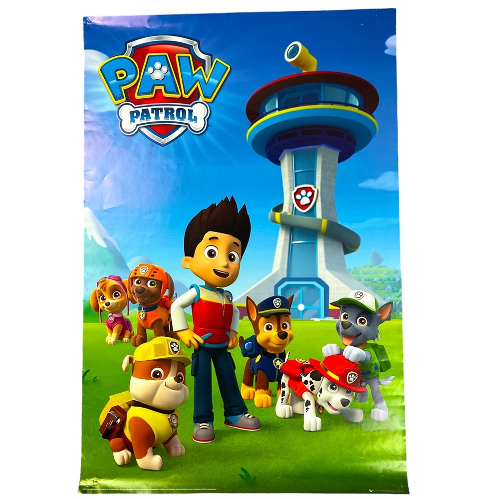Paw Patrol Wall Poster 24”x 36”